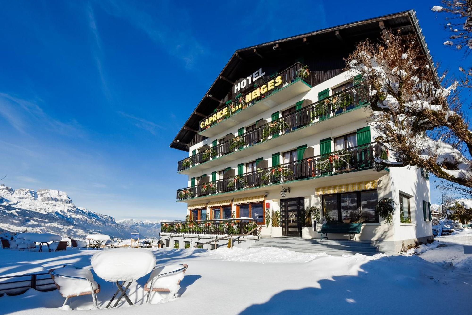 Hotel Le Caprice Des Neiges Combloux Eksteriør billede