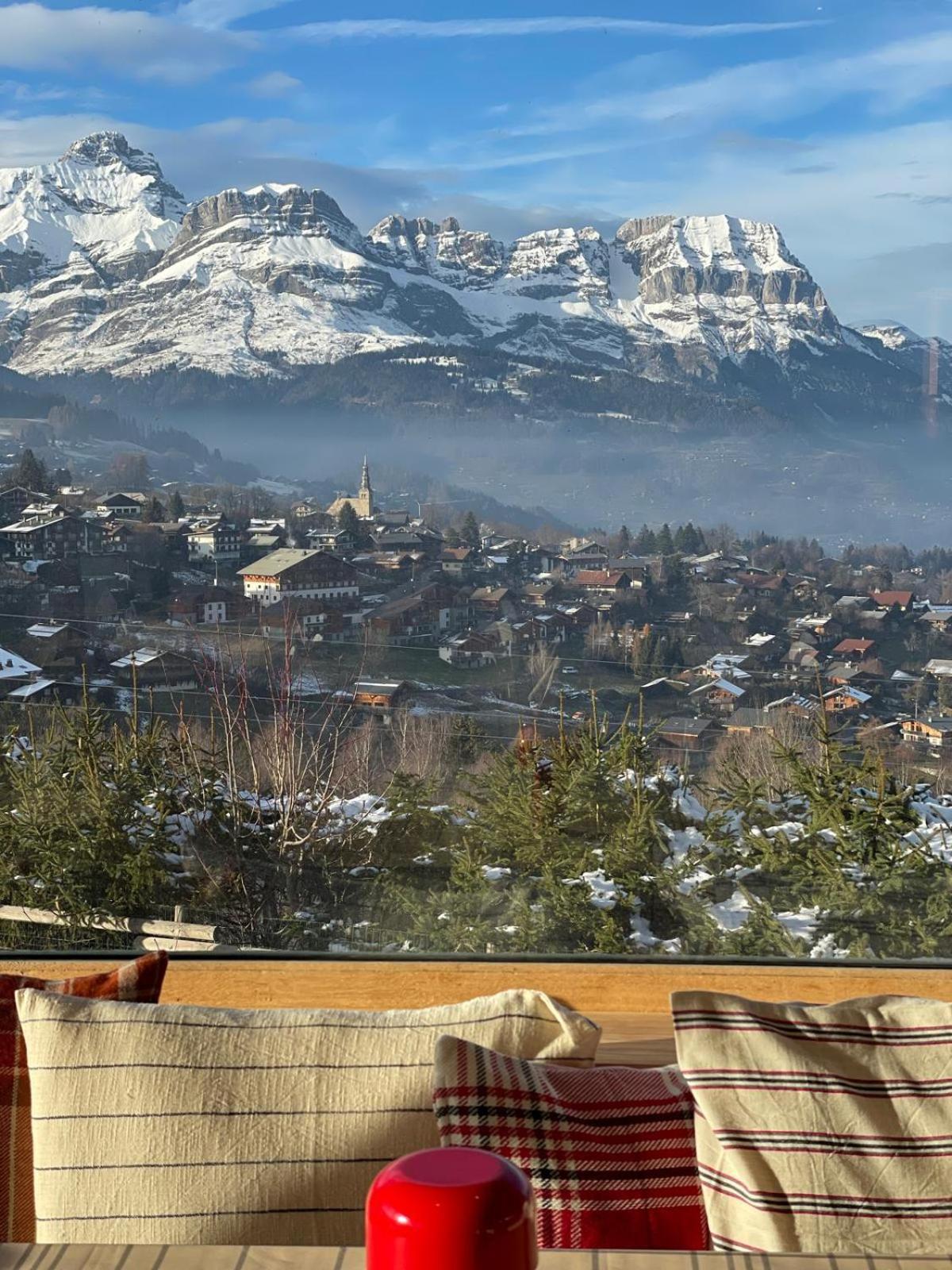 Hotel Le Caprice Des Neiges Combloux Eksteriør billede