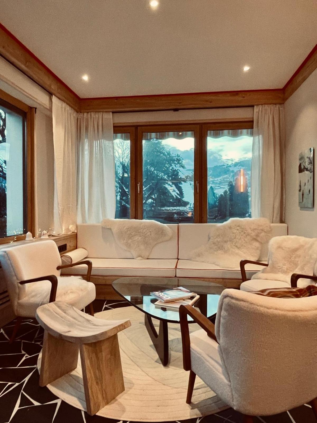 Hotel Le Caprice Des Neiges Combloux Eksteriør billede