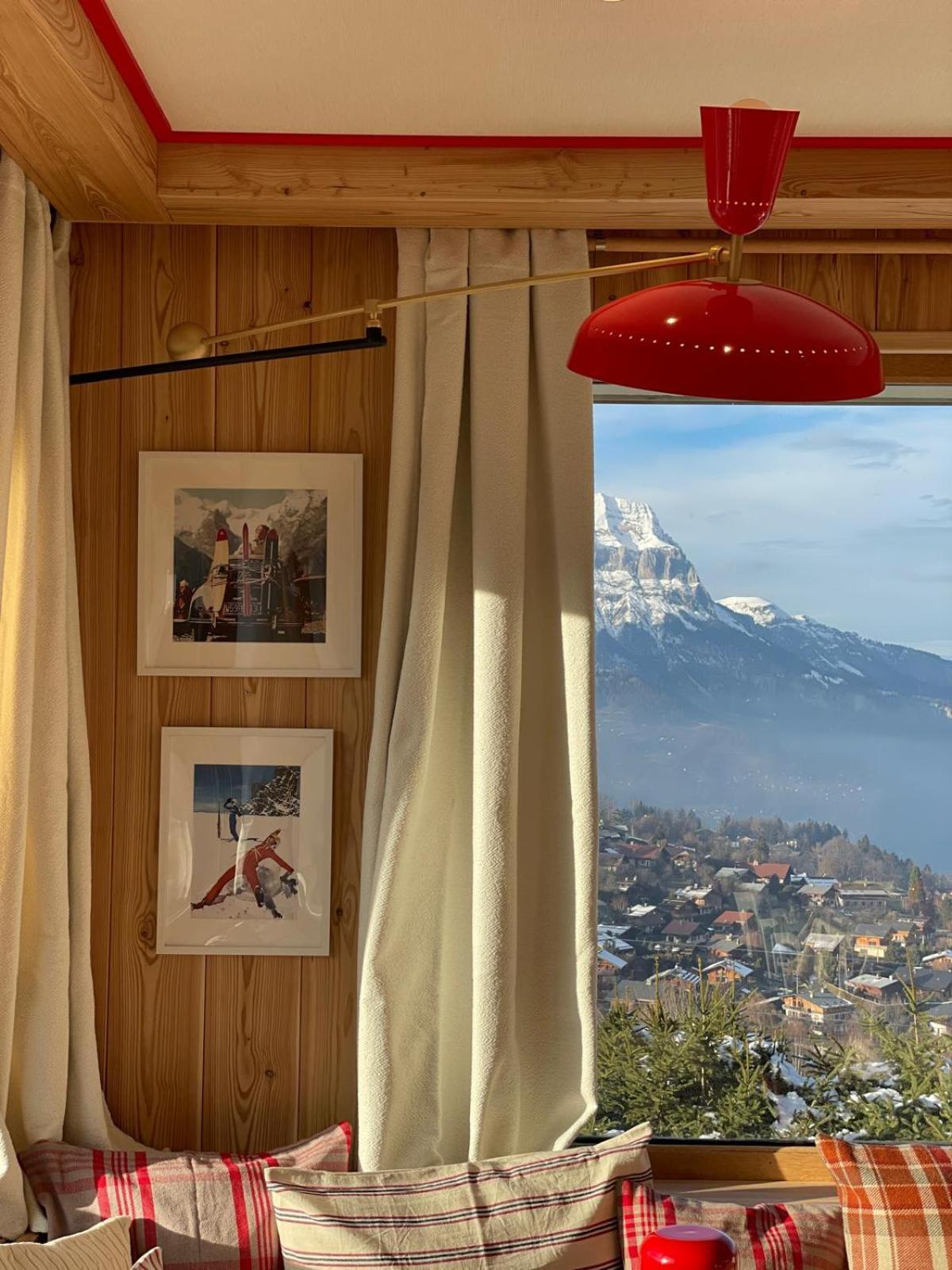 Hotel Le Caprice Des Neiges Combloux Eksteriør billede