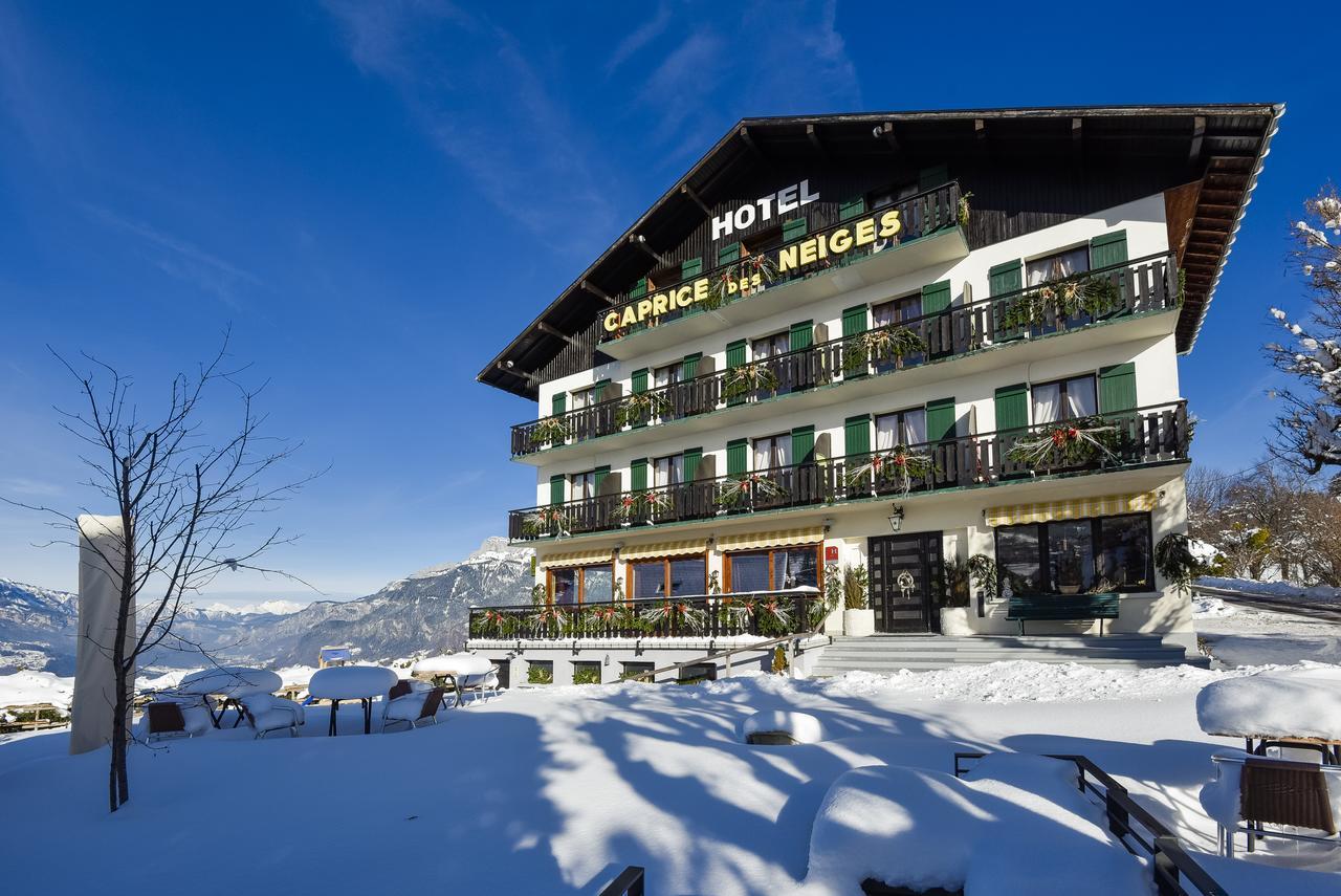 Hotel Le Caprice Des Neiges Combloux Eksteriør billede