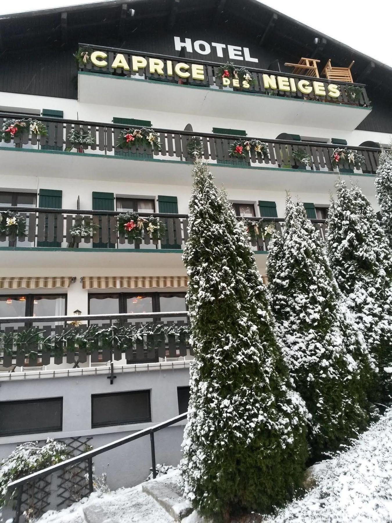 Hotel Le Caprice Des Neiges Combloux Eksteriør billede